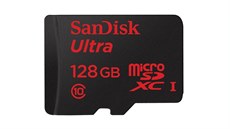 Nová 128GB paměť SanDisk Ultra microSDXC UHS-I Nová 128GB paměť SanDisk Ultra microSDXC UHS-I