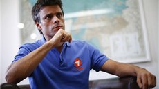 Opoziní vdce Leopoldo Lopez