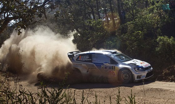 Sébastien Ogier pi Mexické rallye