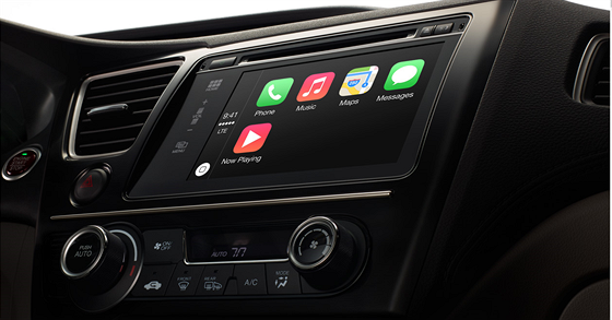 Apple integruje iPhone do palubního systému automobil prostednictvím sluby...