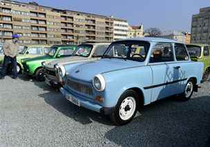 Fanouci trabant a polskch fiat na Letn