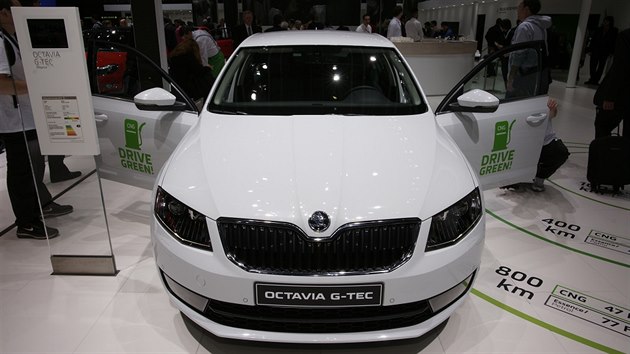 koda Octavia G-TEC jezd na zemn plyn