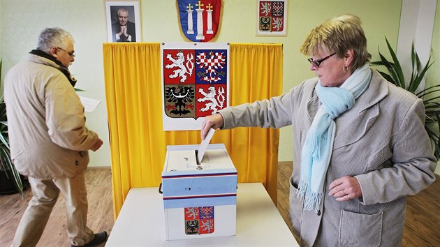 Referendum ve Stovicch na Plzesku, kter rozhodne o stavb vtrn elektrrny.