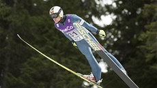 Český sdruženář Miroslav Dvořák v závodě Světového poháru v Trondheimu. Český sdruženář Miroslav Dvořák v závodě Světového poháru v Trondheimu.
