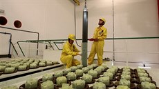 Výměna palivových kazet v Jaderné elektrárně Dukovany. Výměna palivových kazet v Jaderné elektrárně Dukovany.