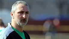 Trenér karlovarských fotbalistů Pavel Medynský Trenér karlovarských fotbalistů Pavel Medynský
