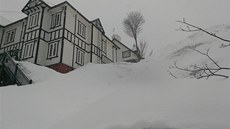 Ladovská zima zaíná u v Kutchanu na nádraí.