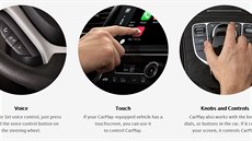Apple slibuje prostednictvím CarPlay ovládat iPhone pes hlasové ovládání s...