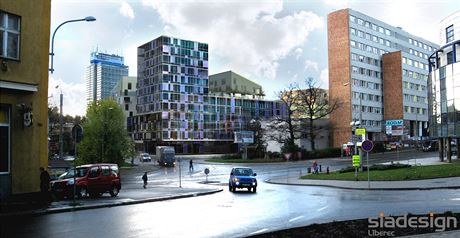 265 nových byt by mlo vzniknout v centru Liberce, má tu být i 180 kanceláí.