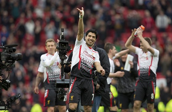 VYSMÁTÝ STELEC. Luis Suárez zakonil vítzství Liverpoolu na hiti