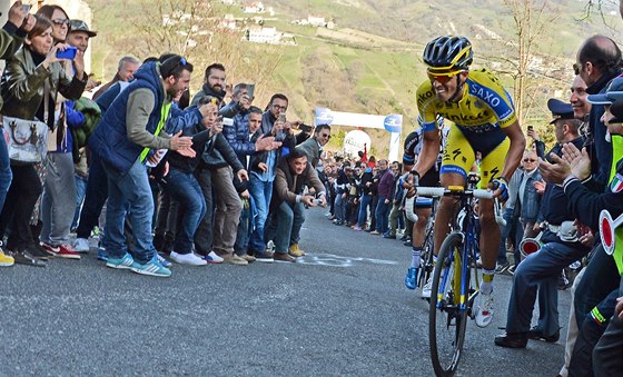 panlský cyklista Alberto Contador