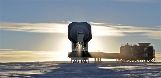 Amundsen-Scottova stanice na jiním pólu, kde je umístn i experiment BICEP2...