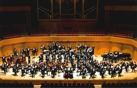 Japonský orchestr v akci