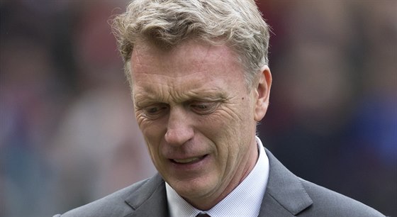 David Moyes, zatím neúspný trenér Manchesteru United.