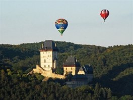 Balonida na Karltejn