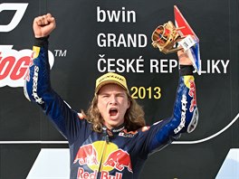 Sedmnctilet Karel Hanika vyhrl brnnskou Velkou cenu v kategotii Red Bull...