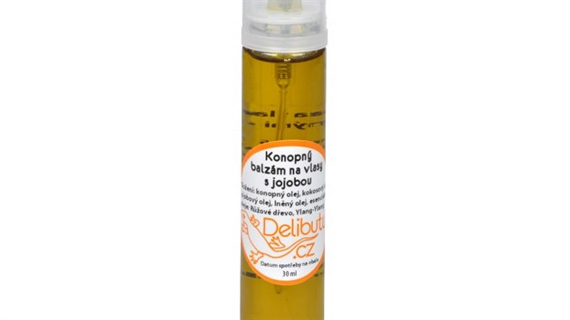 Konopn balzm na vlasy s esencilnm oleji, Delibutus, 30 ml za 120 K