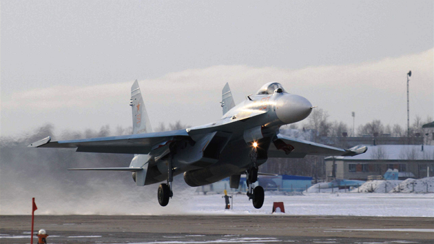 Sthac letoun Su-27SM3