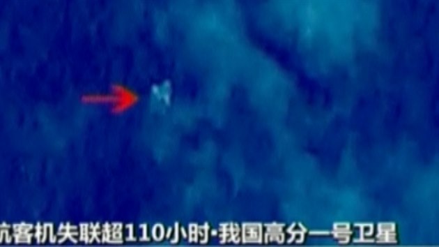 Zbry z nskho satelitu, kter maj zachycovat trosky zmizelho malajsijskho letadla.