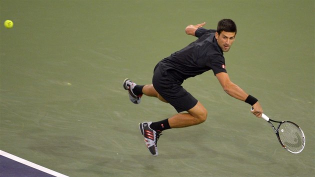 Novak Djokovi na turnaji v Indian Wells