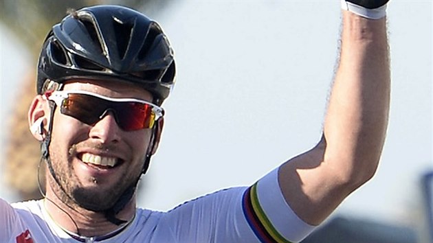 Mark Cavendish slav vtzstv v etap na Tirreno Adriatico.