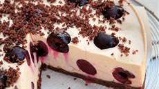 Třešňový cheesecake s bílou čokoládou podle vitariánského receptu Judity... Třešňový cheesecake s bílou čokoládou podle vitariánského receptu Judity...