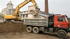 Tak vypadá studie pízemí kulturní fabriky. Zatím ale není jasné, jestli se vbec bude stavt.