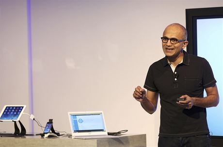 éf Microsoftu Satya Nadella