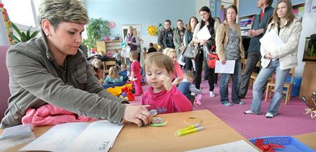 kolky zatím musí u zápisu odmítat spoustu zájemc. Ilustraní snímek