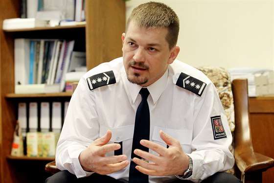 editel dopravní policie Tomá Lerch slaví rok ve funkci