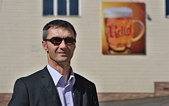 Nový editel havlíkobrodského pivovaru Václav Janda. Bývalý banké piel do...