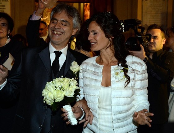Andrea Bocelli se podruhé oenil.
