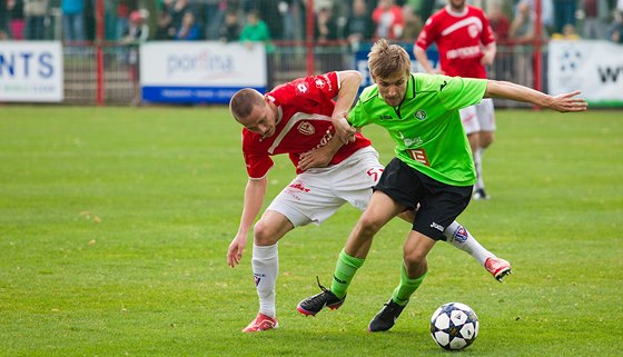 Momentka z utkání Pardubice - Most