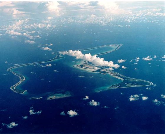 Korálový ostrvek Diego Garcia