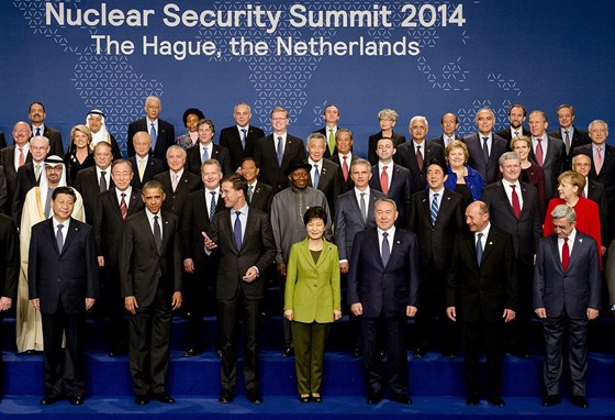 Na summitu o jaderné bezpenosti v Haagu se seli pedstavitelé 53 zemí (25....