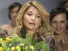 Dcera uzbeckho prezidenta Gulnara Karimovov na nedatovanm snmku po skonen...