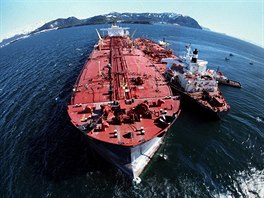 Exxon Valdez bylo jméno tankeru americké ropné spolenosti Exxon Mobil podle...