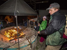 Na stanoviti poblí uherskobrodské hvzdárny si úastníci akce zvládli bhem...