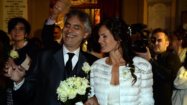 Andrea Bocelli se podruhé oenil.