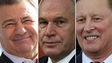 Muži z Putinova nejužšího kruhu: miliardář Arkadij Rotenberg, podnikatel Jurij... Muži z Putinova nejužšího kruhu: miliardář Arkadij Rotenberg, podnikatel Jurij...