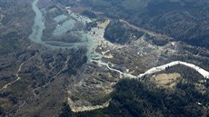 Sobotní masivní sesuv pdy v americkém stát Washington má u 24 obtí