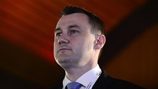 Hejtman Libereckého kraje Martin Půta na volebním sněmu Starostů a nezávislých Hejtman Libereckého kraje Martin Půta na volebním sněmu Starostů a nezávislých