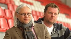 Roman Turek (vpravo) a Stanislav Bednařík, činovníci hokejového klubu z Českých... Roman Turek (vpravo) a Stanislav Bednařík, činovníci hokejového klubu z Českých...