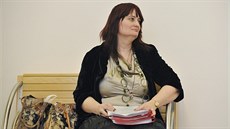 Předsedkyně krajských komunistů Dana Lysáková. Předsedkyně krajských komunistů Dana Lysáková.