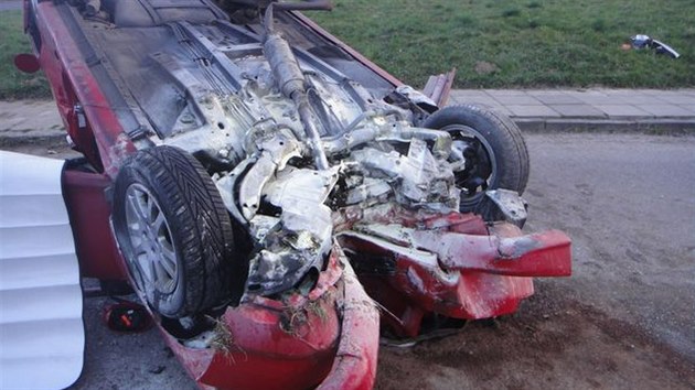 Tragick autonehoda v obci Sb na Jinsku