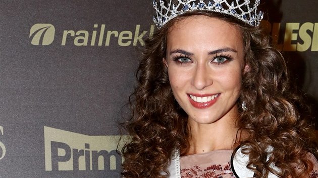 esk Miss World 2014 Tereza Skoumalov (29. bezna 2014)