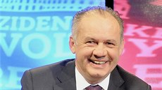 Nově zvolený slovenský prezident Andrej Kiska Nově zvolený slovenský prezident Andrej Kiska