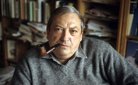Francouzský historik Jacques Le Goff v 80. letech