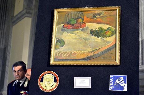 Obraz Ovoce na stole od Gauguina má dnes hodnotu a 30 milion eur.