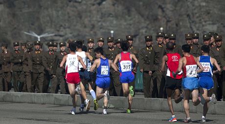 Kadoroní mezinárodní maraton poádá Severní Korea k uctní památky svého